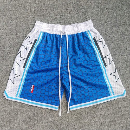 NBA Kobe mamba Trillest basketball shorts bleu